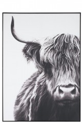 WALL DECO YAK PAPER BLACK AND WHITE 